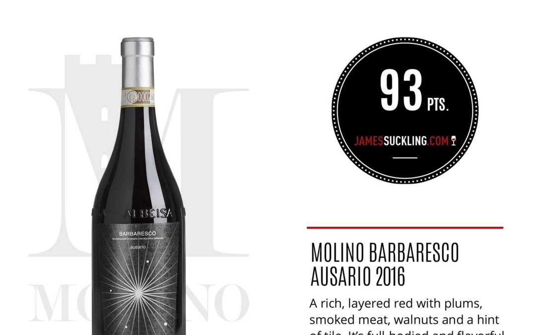 James Suckling – Barbaresco Ausario 2016