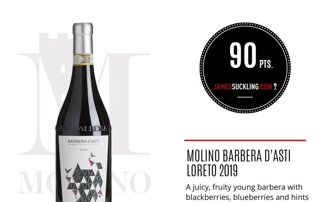 James Suckling – Barbera d’Asti Loreto 2019