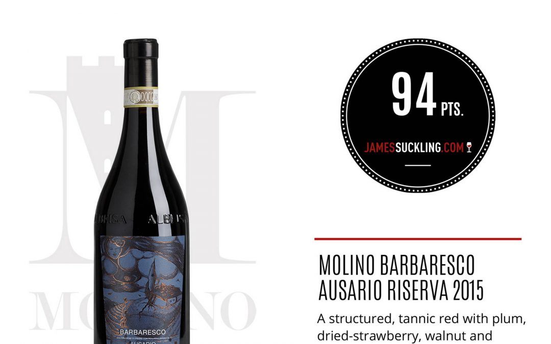 James Suckling – Barbaresco Ausario Riserva 2015