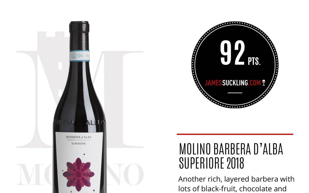 James Suckling – Barbera d’Alba Superiore 2018